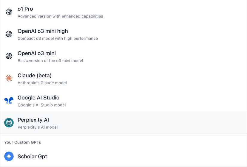 Run Prompt Chains on your favorite AI platforms feature visual