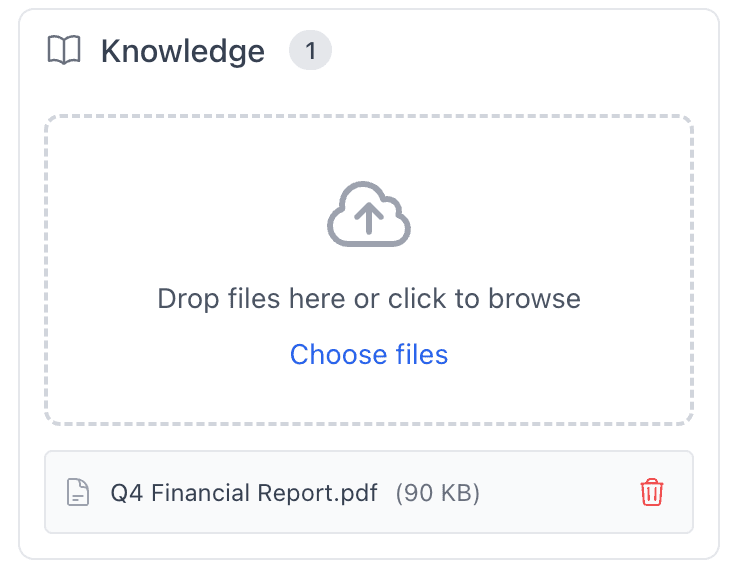 Knowledge feature visual