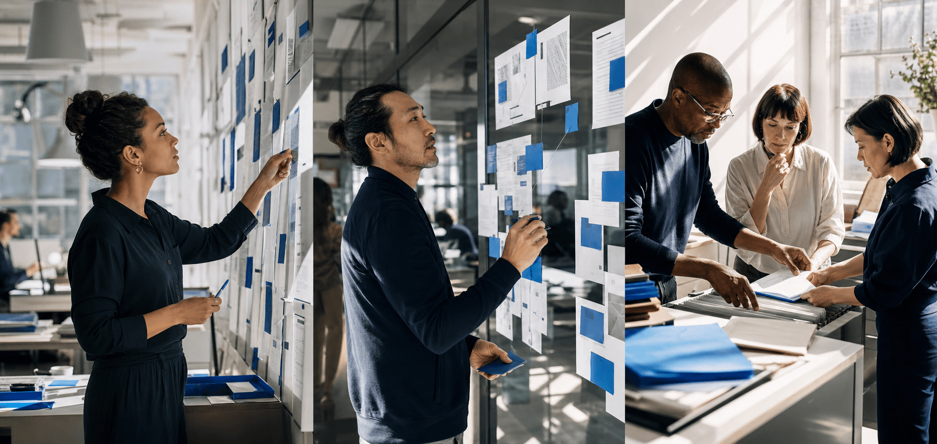Customer, revenue, and finance operators shape repeated work into clear systems.
